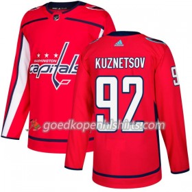 Washington Capitals Evgeny Kuznetsov 92 Adidas 2017-2018 Rood Authentic Shirt - Mannen